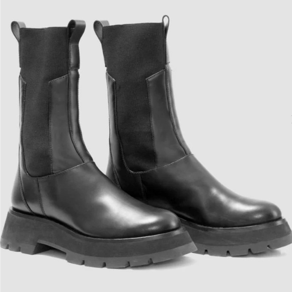 Phillip Lim Kate Lug Sole Combat Boot - Picture 2 of 4